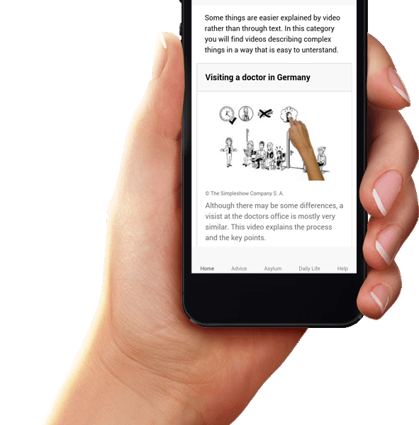Erstes Video in der Welcome App integriert