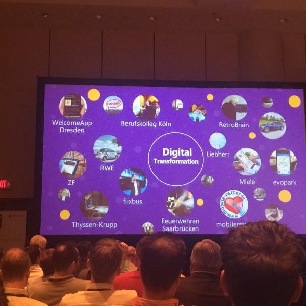Welcome App als Beispiel der digitalen Transformation auf WPC 2016