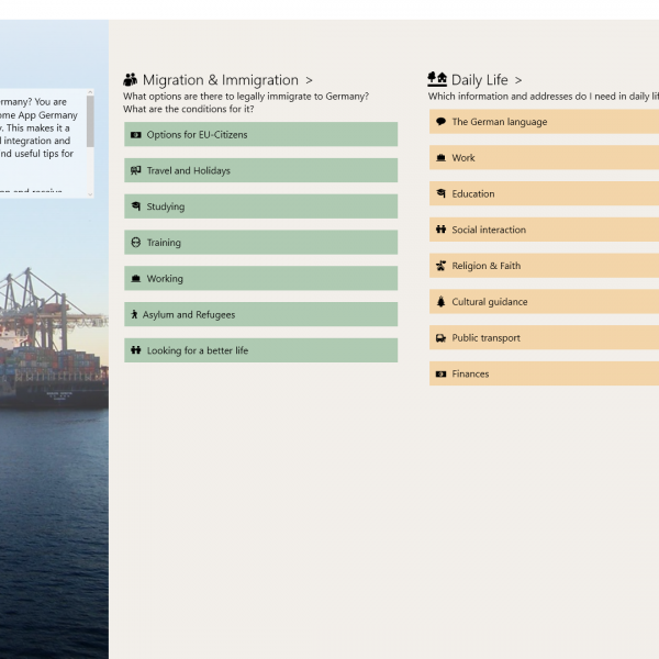 Neubau der Welcome App Germany durch HeiReS vollzogen
